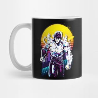 Kenshiro's Vengeance Fist Of The North Star's Intense Action Mug